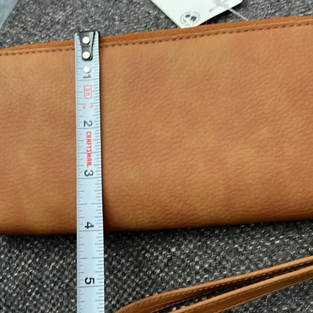 NWT free people distressed vegan wallet/wristlet